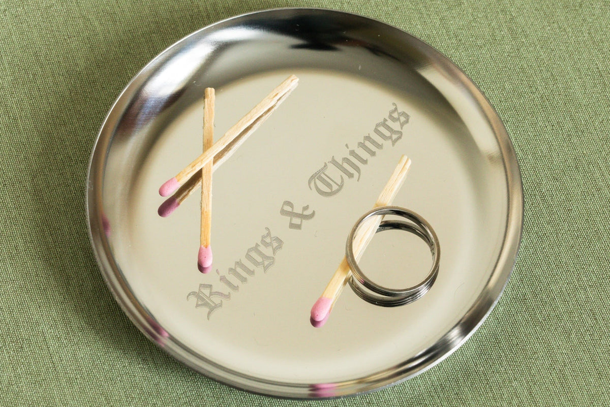 Round Jewelry Tray